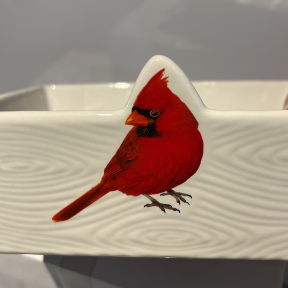 NWT/Temp-tations Woodland set of (2) 12 oz Cardinal motif bakers w/gift … - Picture 3 of 8